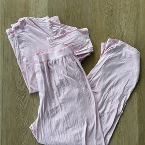 SKIMS Light Pink Boyfriend Set